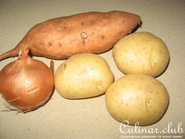 Драники(с бататой)