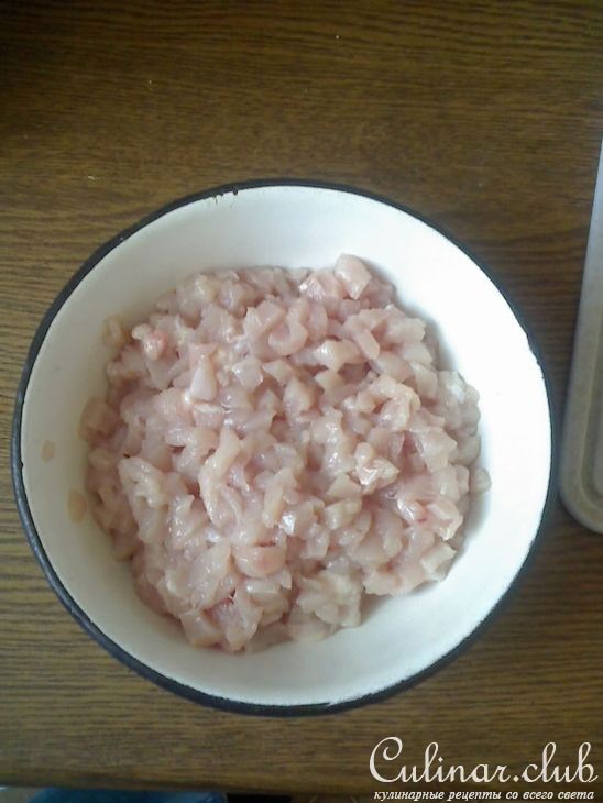 Котлетки из куриного филе