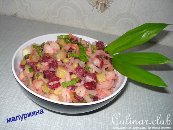 Винегрет постный