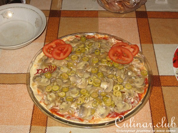 Пицца "ОТОКО" (бездрожжевая)