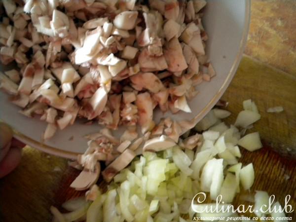 Картофельные пирожки с грибами
