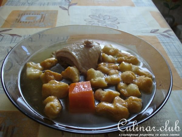 Греночки к куриному бульону