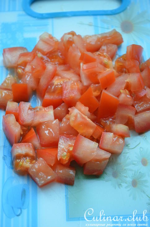 Омлет "Греческий " с куриной грудкой