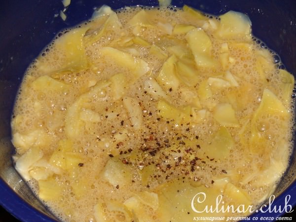 тортия с АРТИШОКАМИ
