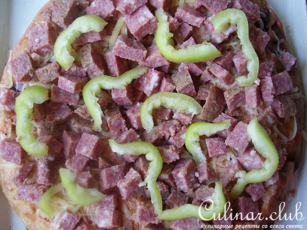 пицца из лаваша