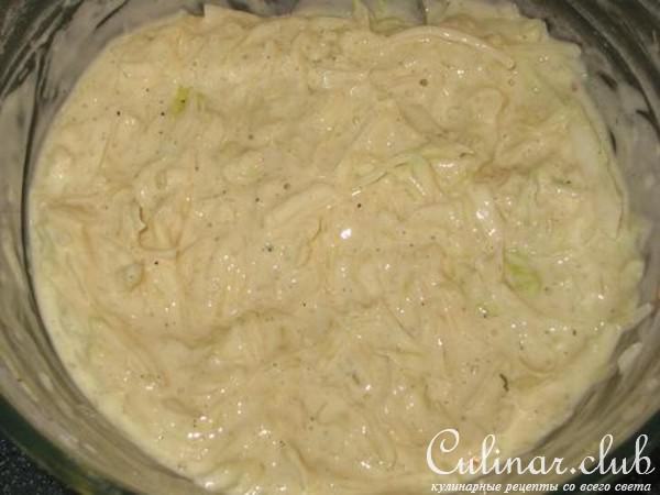 капустные оладьи