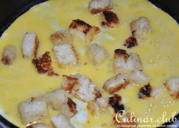 Омлет с гренками и сыром (ФМ)