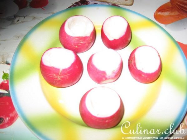 закуска из редиса