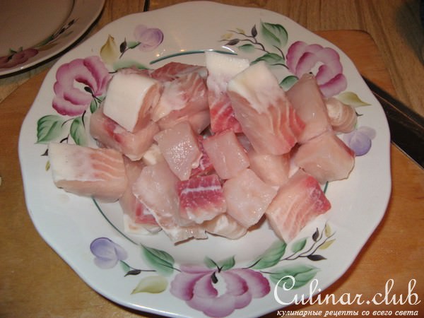 Запеченая картошка с рыбой
