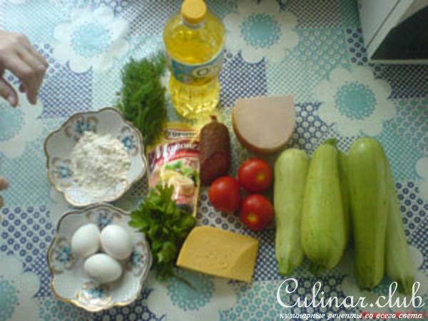 Кабачковая пицца