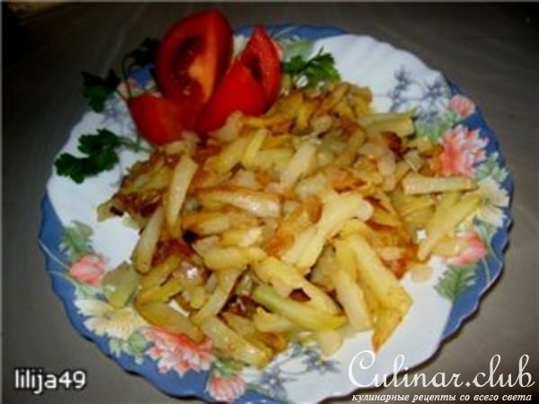 Жаренная картошечка 