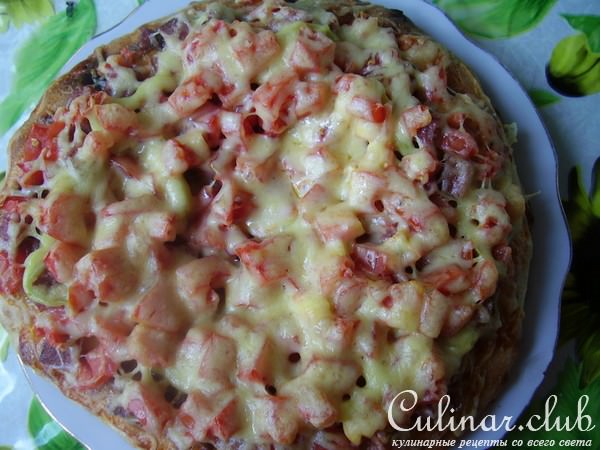пицца из лаваша