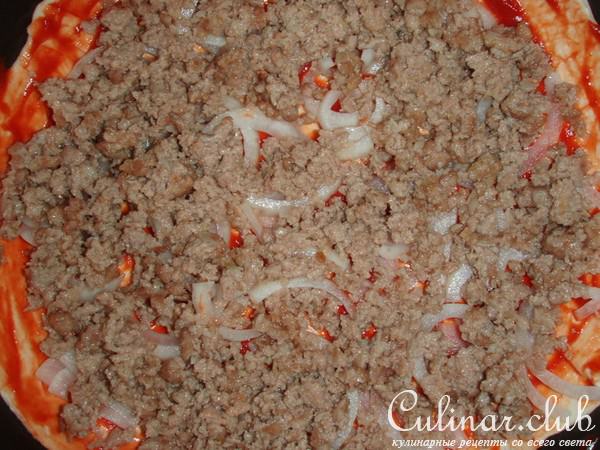 ПИЦЦА МЯСНАЯ С ЦВЕТНОЙ КАПУСТОЙ
