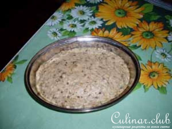 Зразы из топинамбура с куриным паштетом.