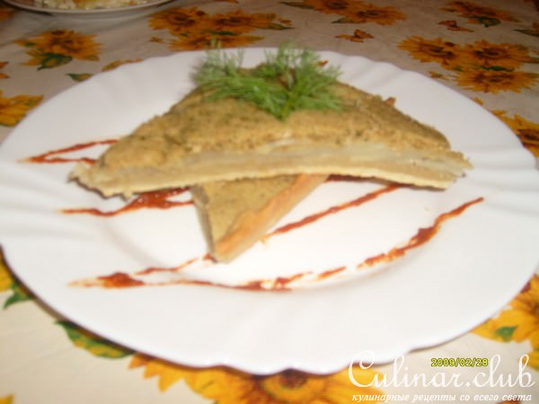 Постный пирог с картошкой.
