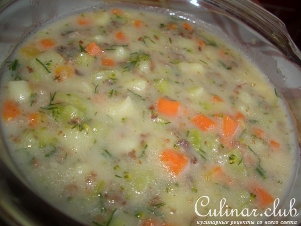 Тушеные овощи с мясом (с1 года)