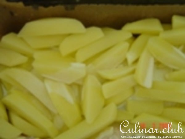 Курочка с картошечкой запеченная в духовке