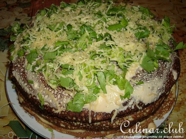Торт закусочный "Кабачковый"
