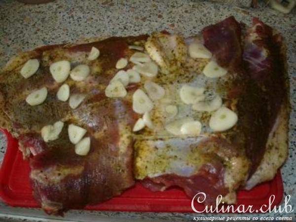 рулет из сала