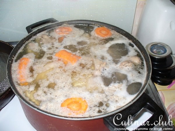 Греночки к куриному бульону