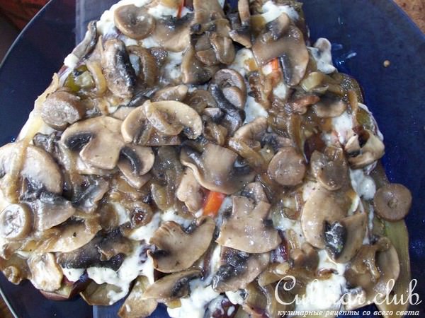 Баклажаны под шубкой