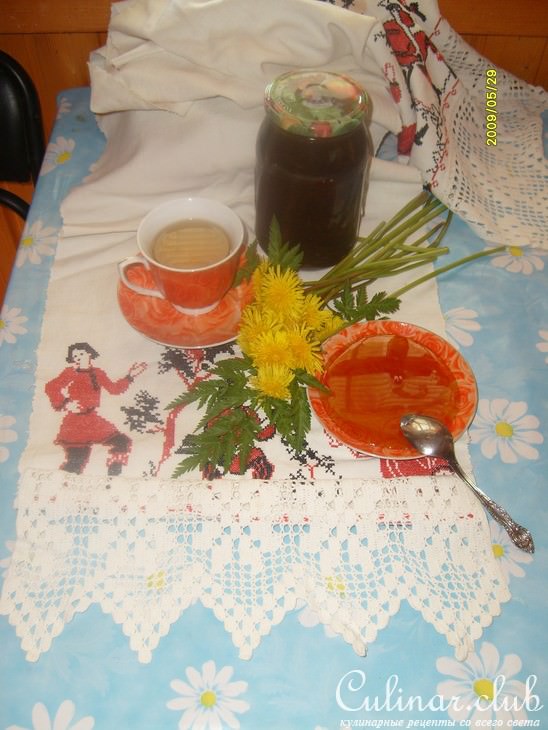 Варенье из одуванчиков № 2