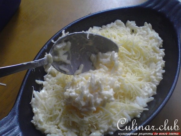 Рисовая запеканка с сыром