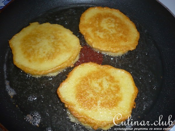 дранники с мясом