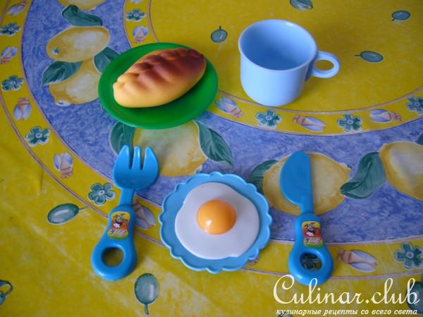 Смайлик из яйца