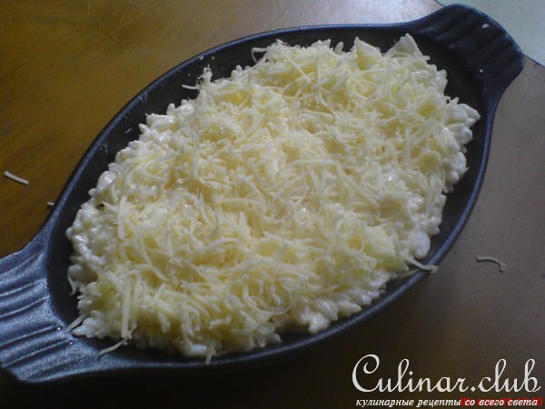 Рисовая запеканка с сыром