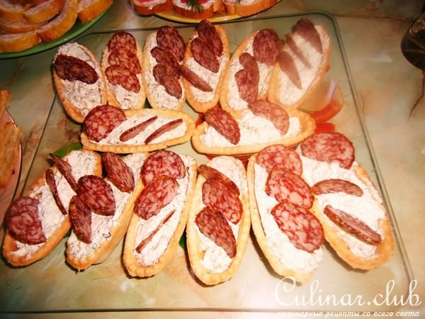 Канапе и другие закуски для девичника