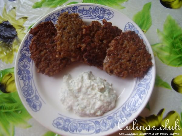 оладьи из гречки
