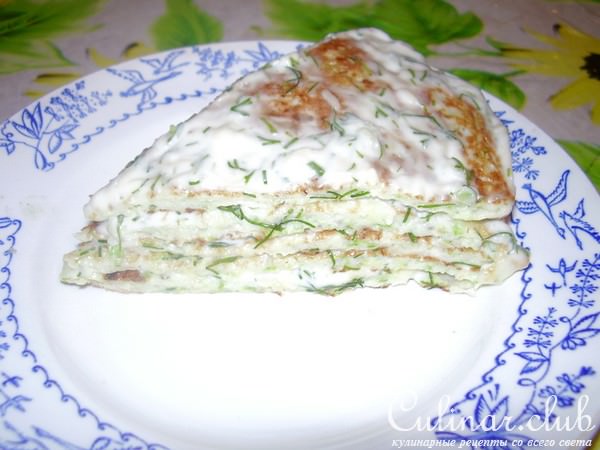 торт из кабачков