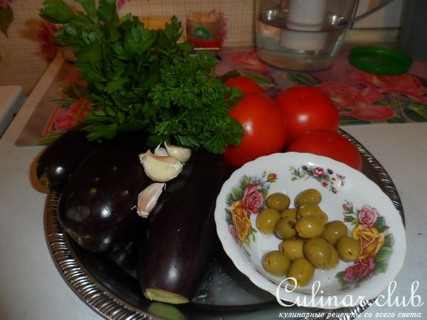 Баклажаны с томатами