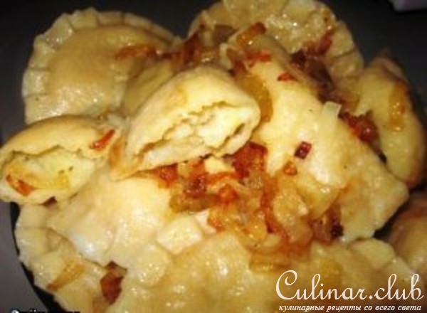 Вареники с картошкой в плиссированных юбочках