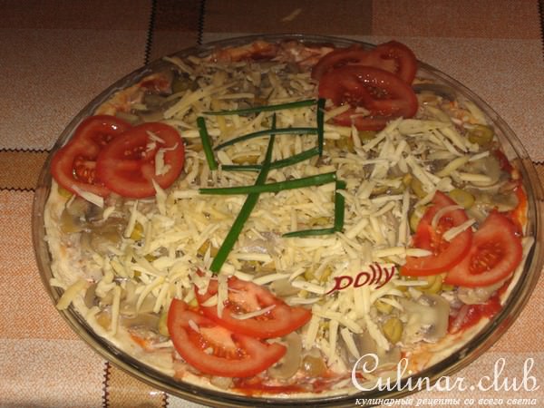 Пицца "ОТОКО" (бездрожжевая)
