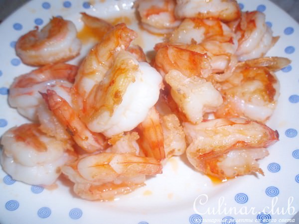 А-ля Цезарь с креветками (ВАРИАНТ)