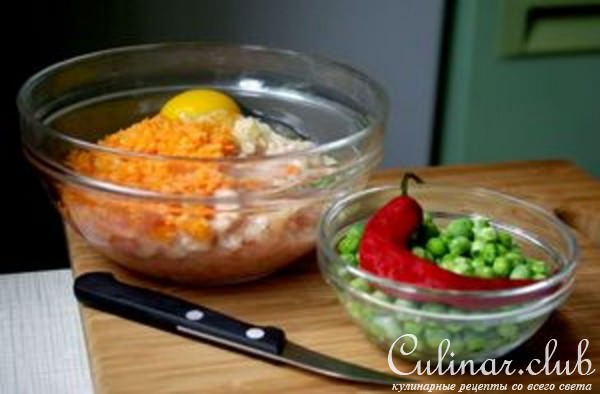Паштет из птицы с овощами