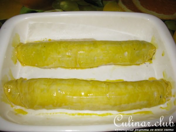 Рулеты из быстрого теста с очень вкусными начиками