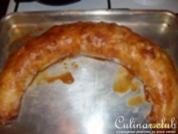 Штрудель с яблоками