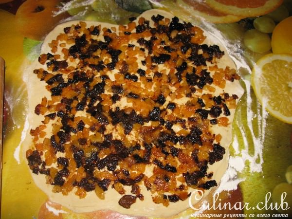 Рулеты из быстрого теста с очень вкусными начиками