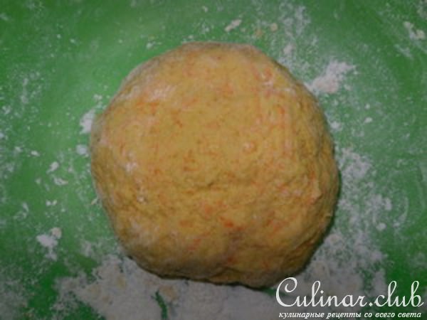 Морковные рулетики с вареньем