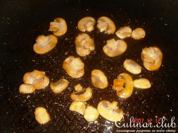 Салат с беконом