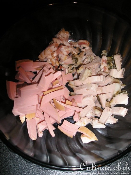 салатик мясной