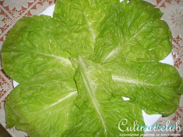 Салат из сердца с сыром