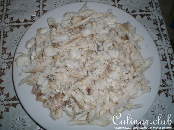 Салат рыбный