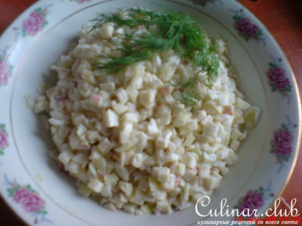 Луковый салатик (прекрасное дополнение к мясу)