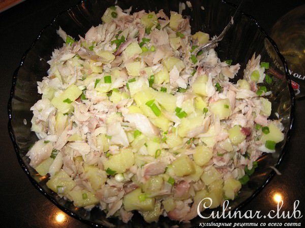 Салат " Рыбка"