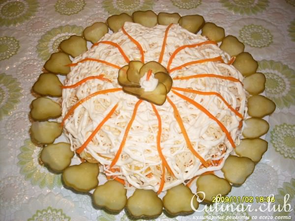 Салат "Лиса"