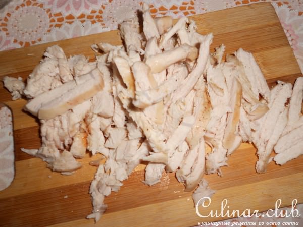 Слоеный салат к празднику